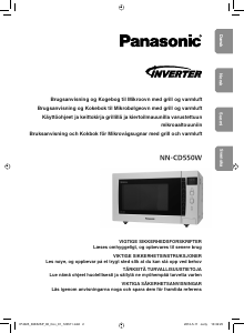 Käyttöohje Panasonic NN-CD550W Mikroaaltouuni