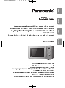 Brugsanvisning Panasonic NN-CD575M Mikroovn