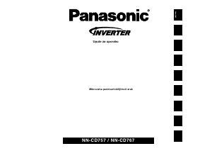 Priručnik Panasonic NN-CD757WBPQ Mikrovalna pećnica