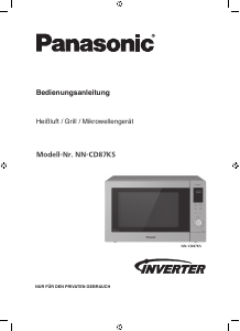 Bedienungsanleitung Panasonic NN-CD87KS Mikrowelle