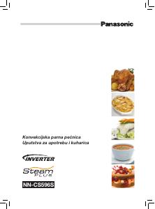 Priručnik Panasonic NN-CS596S Mikrovalna pećnica