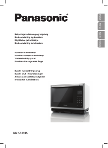 Brugsanvisning Panasonic NN-CS894S Mikroovn