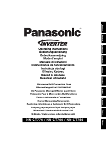 Bedienungsanleitung Panasonic NN-CT756 Mikrowelle