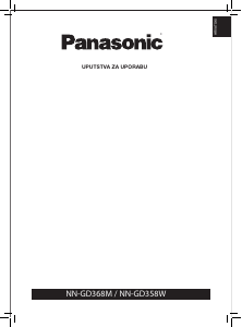 Priručnik Panasonic NN-GD358W Mikrovalna pećnica