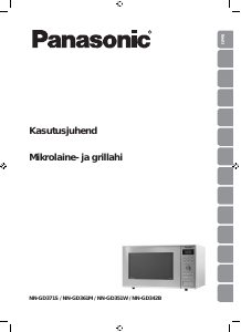 Kasutusjuhend Panasonic NN-GD361M Mikrolaineahi