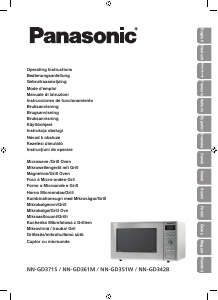 Brugsanvisning Panasonic NN-GD371S Mikroovn