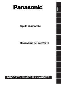 Priručnik Panasonic NN-GD377 Mikrovalna pećnica