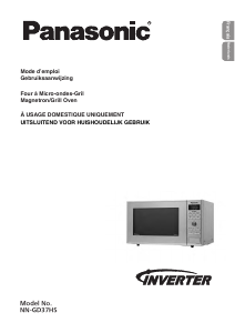 Mode d’emploi Panasonic NN-GD37HS Micro-onde