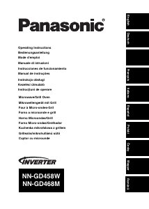 Mode d’emploi Panasonic NN-GD458 Micro-onde