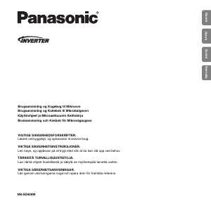 Käyttöohje Panasonic NN-GD559WEPG Mikroaaltouuni