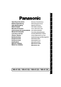 Käyttöohje Panasonic NN-K105WBEPG Mikroaaltouuni