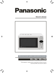 Manuál Panasonic NN-L554WBEPG Mikrovlnná trouba