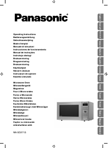 Käyttöohje Panasonic NN-SD271S Mikroaaltouuni