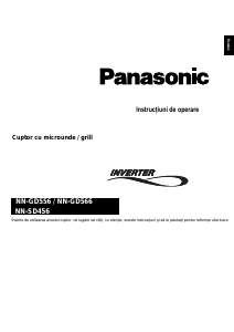 Manual Panasonic NN-SD456 Cuptor cu microunde