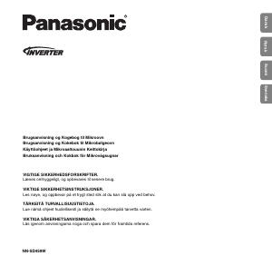 Bruksanvisning Panasonic NN-SD459W Mikrovågsugn