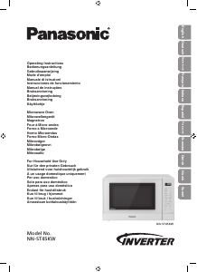 Brugsanvisning Panasonic NN-ST45KW Mikroovn