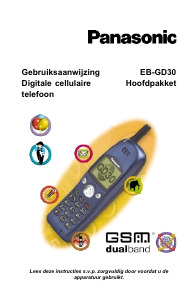 Handleiding Panasonic EB-GD30 Mobiele telefoon