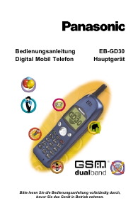 Bedienungsanleitung Panasonic EB-GD30 Handy