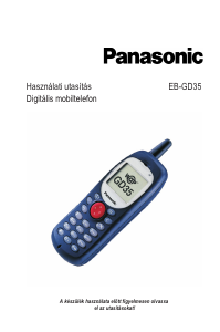 Használati útmutató Panasonic EB-GD35 Mobiltelefon