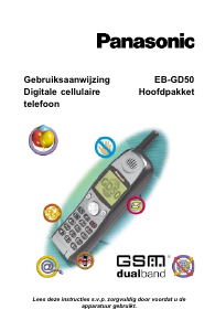 Handleiding Panasonic EB-GD50 Mobiele telefoon