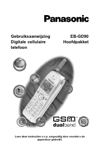 Handleiding Panasonic EB-GD90 Mobiele telefoon