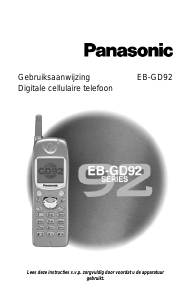 Handleiding Panasonic EB-GD92 Mobiele telefoon