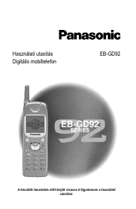Használati útmutató Panasonic EB-GD92 Mobiltelefon