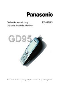 Handleiding Panasonic EB-GD95 Mobiele telefoon