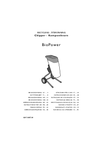 Használati útmutató Stiga BioPower Kerti aprítógép