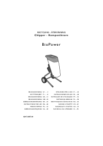 Руководство Stiga BioPower Садовый измельчитель