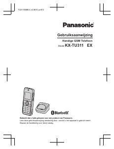 Handleiding Panasonic KX-TU311EXBE Mobiele telefoon