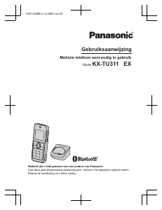 Handleiding Panasonic KX-TU311EXWE Mobiele telefoon