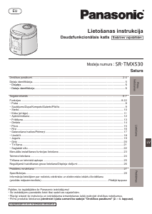 Rokasgrāmata Panasonic SR-TMX530 Daudzfunkciju katls
