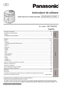 Manual Panasonic SR-TMX530 Multicooker