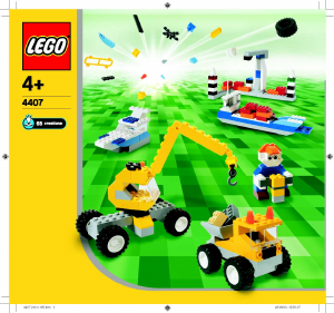 Mode d’emploi Lego set 4407 Creator Les transports