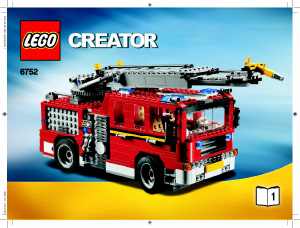 Manual Lego set 6752 Creator Fire rescue