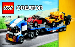 Instrukcja Lego set 31033 Creator Autolaweta