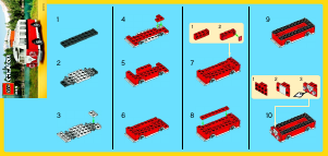Mode d’emploi Lego set 40079 Creator Mini VW campervan