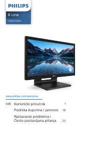 Priručnik Philips 242B9TL B Line LED zaslon