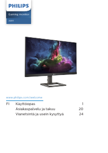 Käyttöohje Philips 242E1GAEZ LED-näyttö