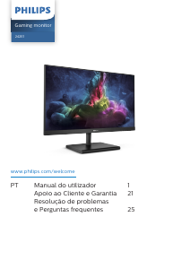 Manual Philips 242E1GAJ Monitor LED