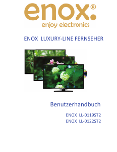 Bedienungsanleitung Enox LL-0119ST2 LED fernseher