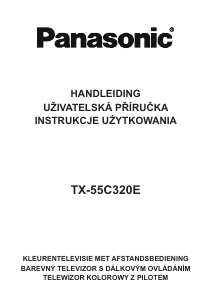 Instrukcja Panasonic TX-55C320E Telewizor LCD