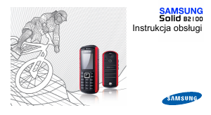 Instrukcja Samsung B2100 Solid Telefon komórkowy