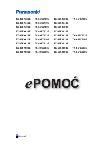 Priručnik Panasonic TX-55FX600E LCD televizor