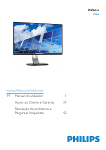 Manual Philips 258B6QJEB Monitor LED