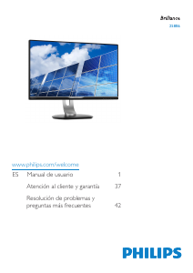 Manual de uso Philips 258B6QJEB Monitor de LED