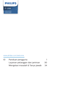 Panduan Philips 271E1SD Monitor LED
