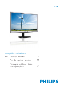 Priručnik Philips 271S4LPYSS LED zaslon
