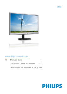 Manuale Philips 271S4LPYSS Monitor LED